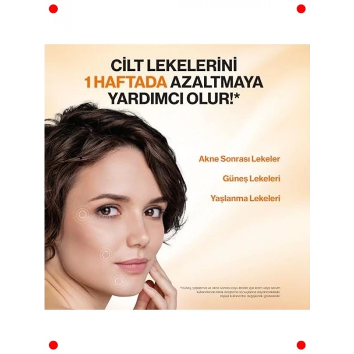 Leke Karşıtı Zerdeçal Özlü Cilt Serumu 30ml