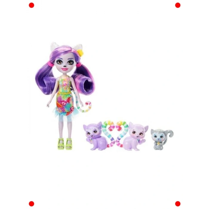 Lemur Ailesi Hayvan Oyun Seti