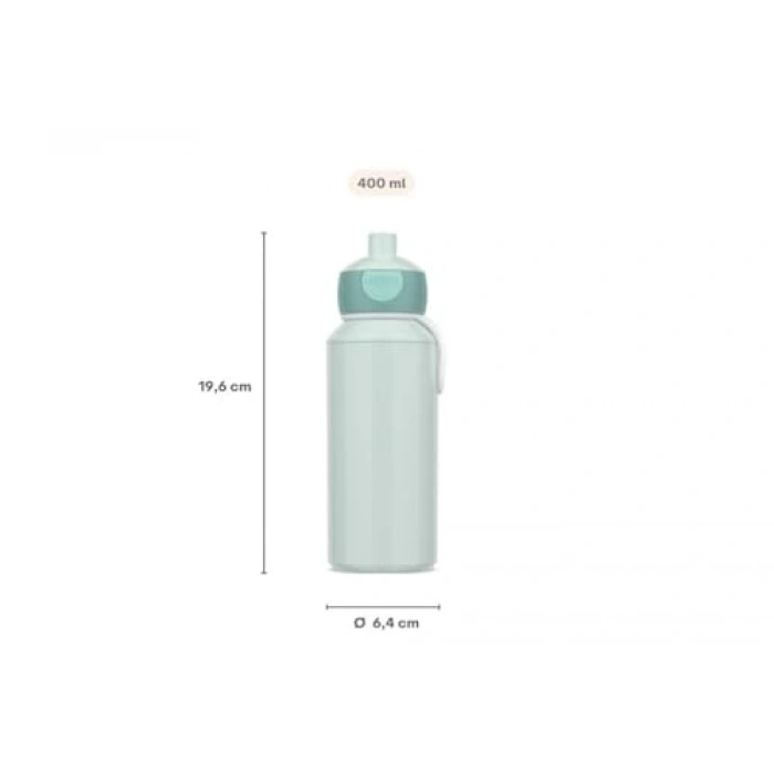 Leopar Desenli Mepal Su Şişesi, 400 mL Kapasite