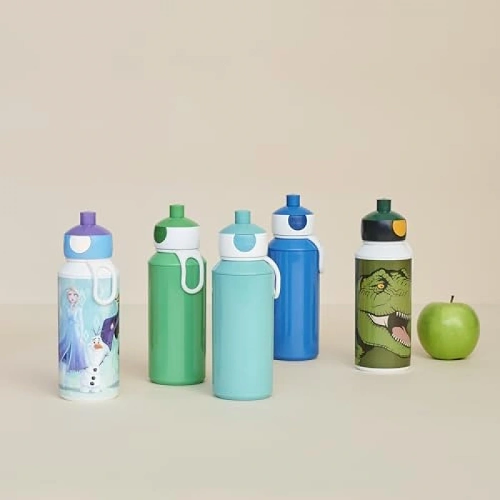 Leopar Desenli Mepal Su Şişesi, 400 mL Kapasite