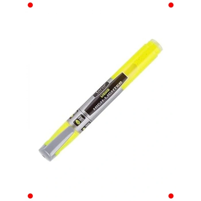 Likit Fosforlu Kalem - Pastel Sarı