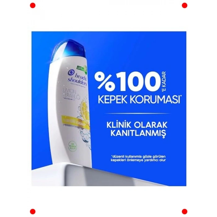 Limon Ferahlığı Kepek Karşıtı Şampuan 330 ml