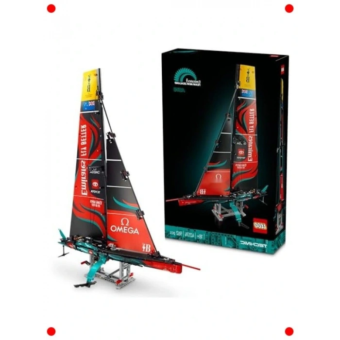 lişmiş Yelli Tekne Modeli Yapım Seti (962 Parça)