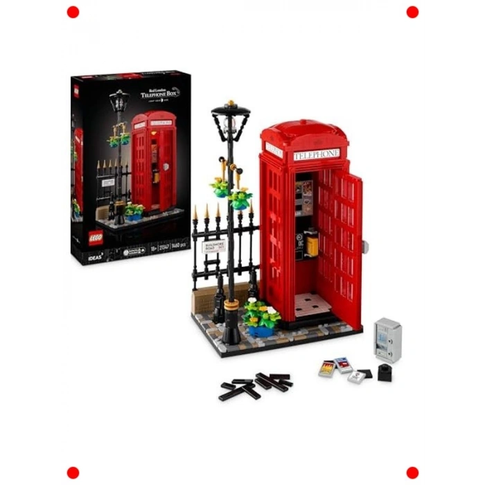 Londra Kırmızı Telefon Kulübesi Yapım Seti