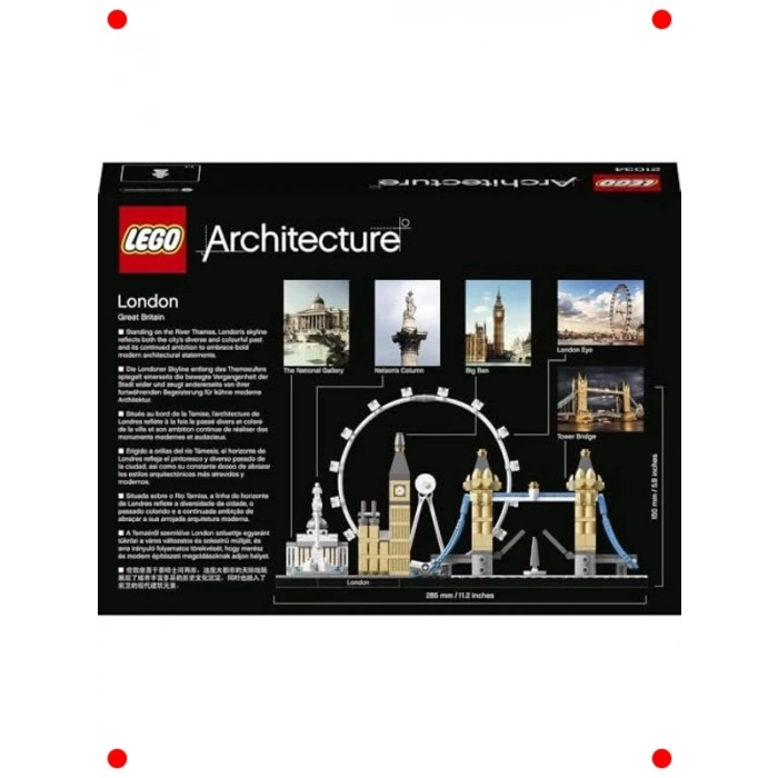 Londra Şehir Silüeti Yapım Seti - Yetişkinler İçin Koleksiyon