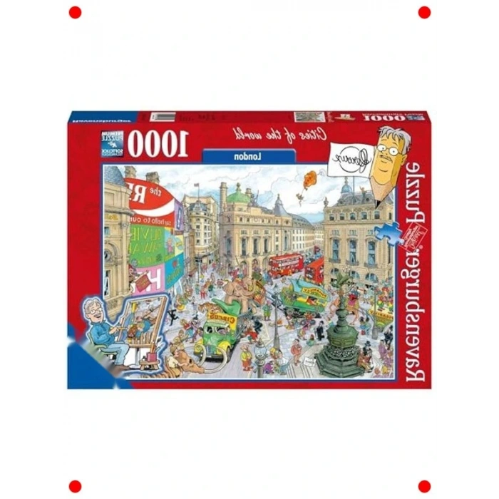 Londra Temalı Yapboz - 1000 Parça Eğlence