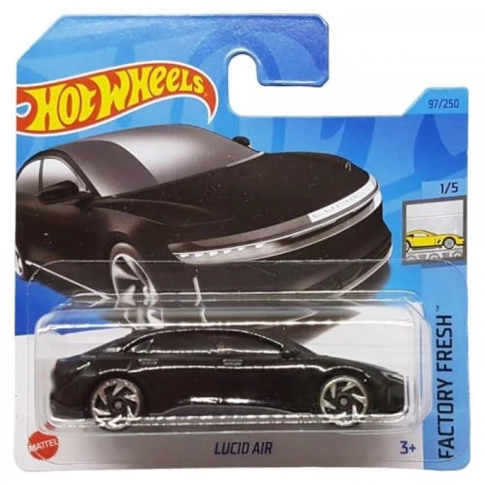Lucid Air Black EV Hot Wheels Modeli, 2023 Tasarımı