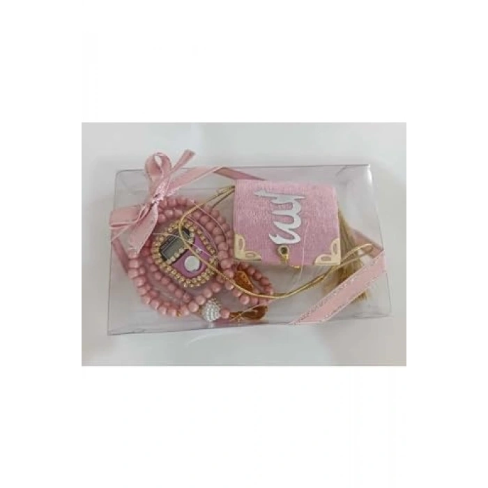 Lüks Taşlı Zikirmatik Tesbih, Hediye Kutusunda