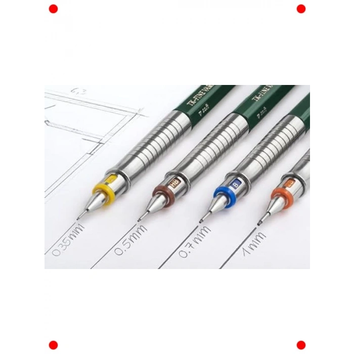 Lüks Versatil Kalem 0.7 mm - Sertlik Ayarlı, Ergonomik