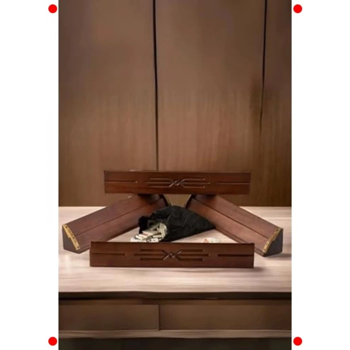 Lüx Ağaç Okey Takımı Seti