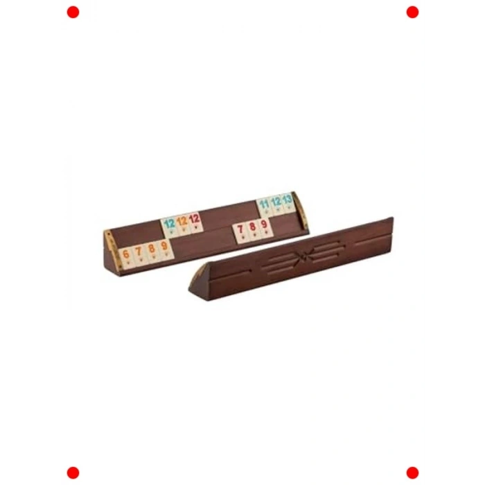 Lüx Ağaç Okey Takımı Seti