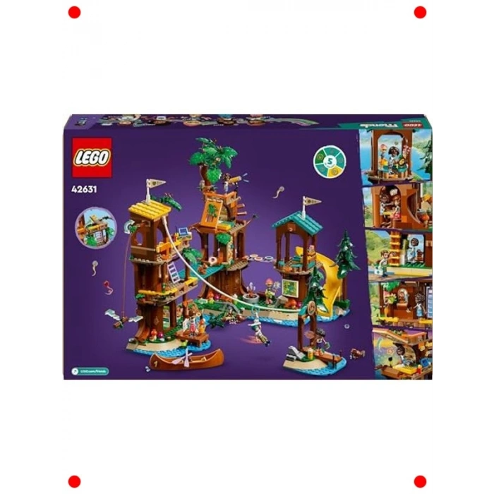 Macera Kampı Ağaç Ev Yapım Seti - 1128 Parça