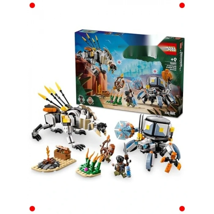 Macera Yapım Seti - Robot Canavarlara Karşı Kahramanlar 9+