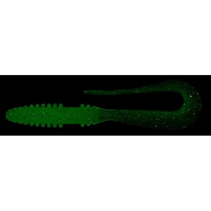 Mad Wag ni 2.5 #370S Clear Silver Glow Silikon Yem