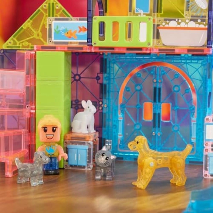 MAGNATILES Pet Playhouse 50 Parça