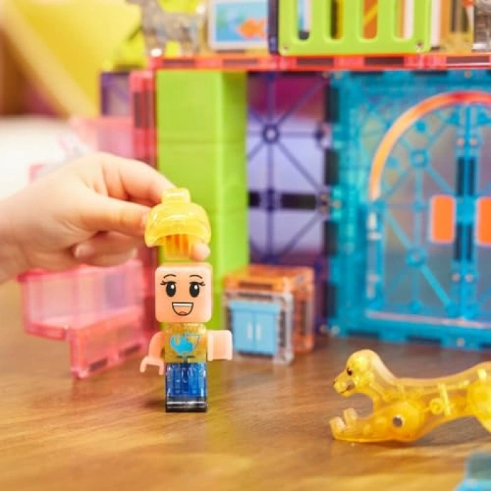 MAGNATILES Pet Playhouse 50 Parça