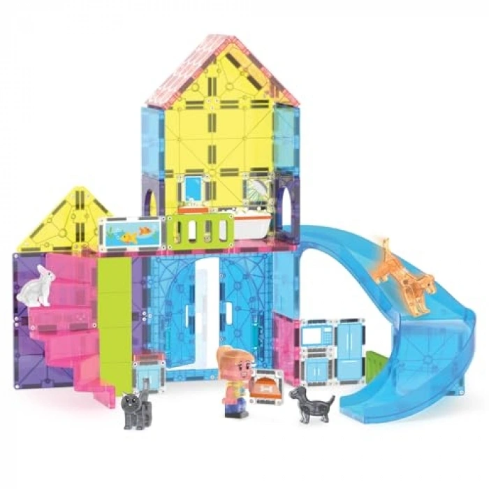 MAGNATILES Pet Playhouse 50 Parça
