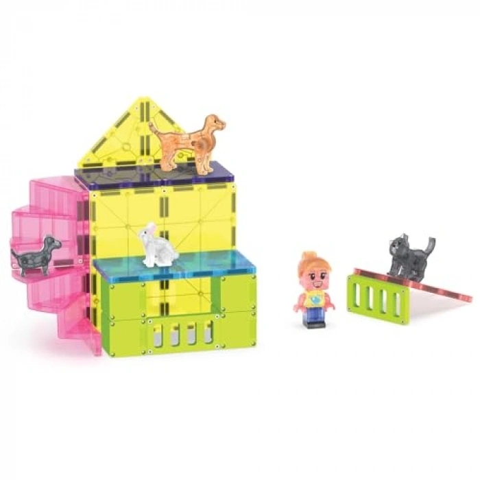 MAGNATILES Pet Playhouse 50 Parça