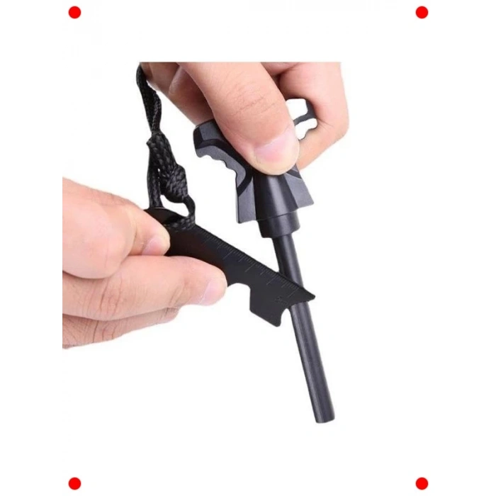 Magnezyum Ateş Başlatıcı Bar - 8mm x 8.5cm - Kamp