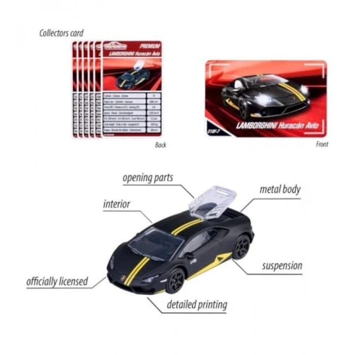 Majorette Araç Koleksiyonu: Lamborghini Huracan Detaylı Model