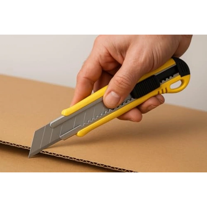 Maket Bıçağı Seti - 10 Yedek Bıçaklı, 18 mm