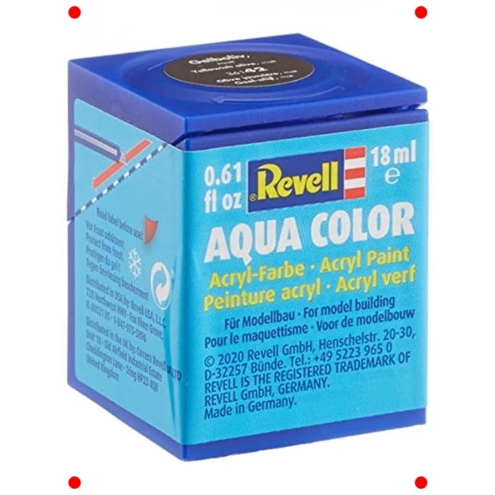 Maket Boyası Zeytin Sarısı Mat 18 ml