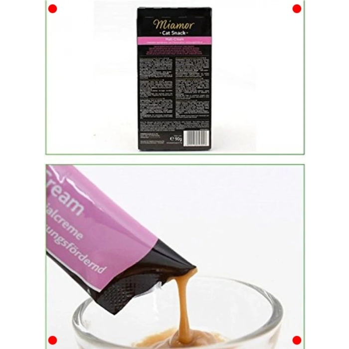 Malt ve Peynir Katkılı Krem Kedi Ödülü (6 x 15 g)