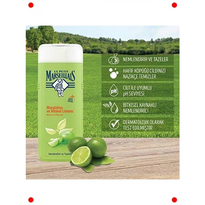 Mandalina & Misket Limon Özlü Duş Jeli - 400 ml
