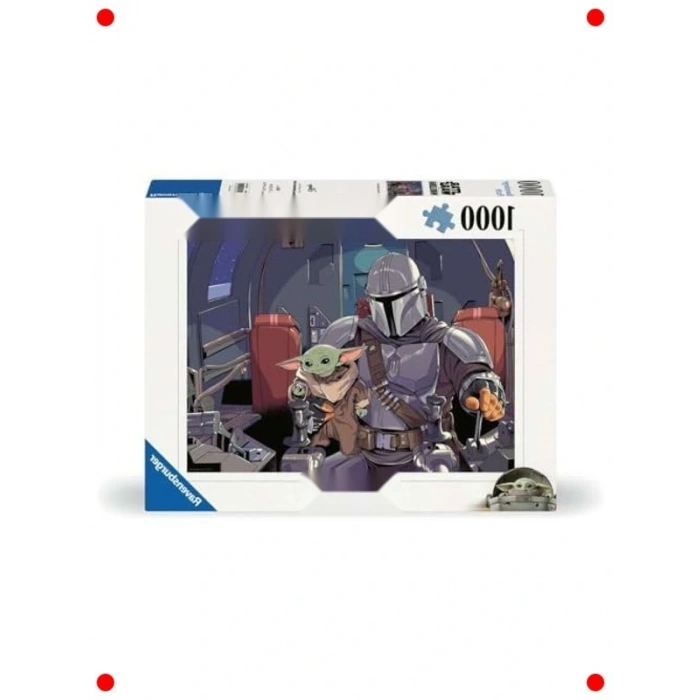 Mandalorian Temalı Yapboz (1000 Parça)