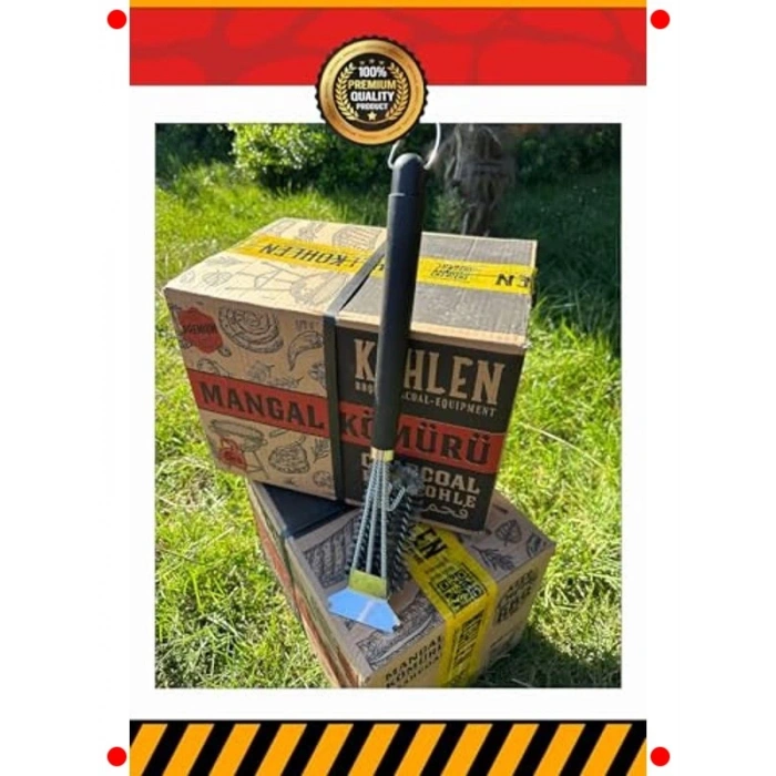 Mangal Izgara Temizleme Fırçası, 41 cm, Dayanıklı