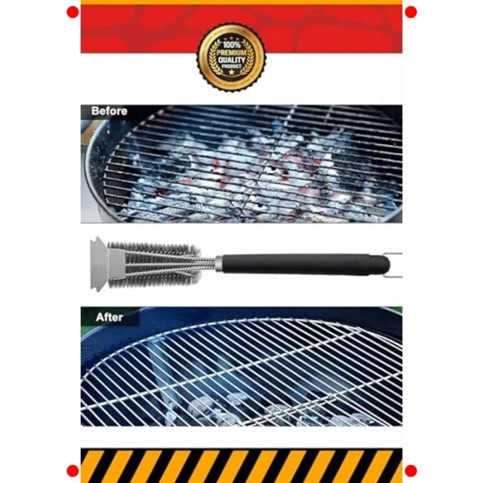 Mangal Izgara Temizleme Fırçası, 41 cm, Dayanıklı