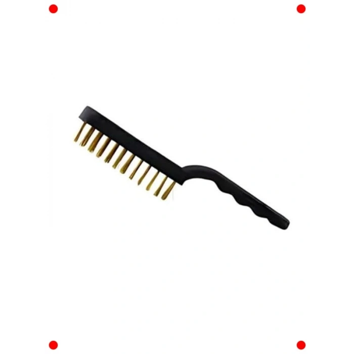 Mangal Izgara Temizleme Tel Fırçası - Plastik Sap