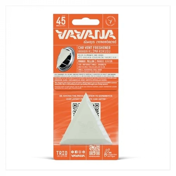 Mango ve Kavun Aromalı Araç Kokusu - 45 Gün Etkili