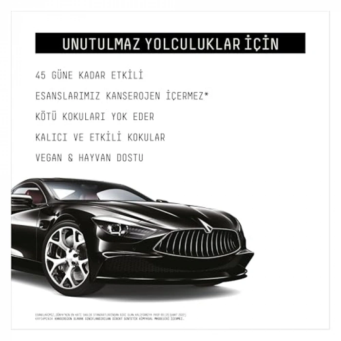 Mango ve Kavun Aromalı Araç Kokusu - 45 Gün Etkili