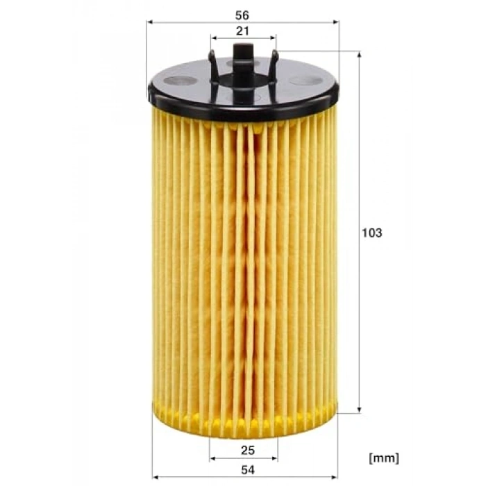 MANN-FILTER HU 612/2 x Yağ Filtresi (Opel)