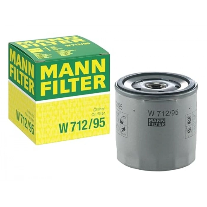 MANN-FILTER Orijinal MANN-FILTER Yağ Filtresi W 712/95 (VW Group)