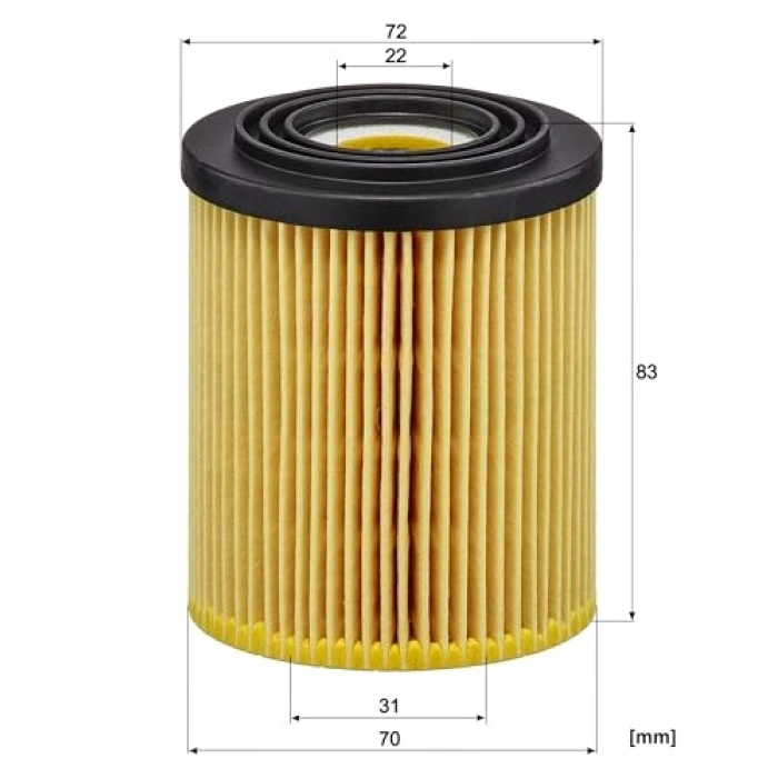 MANN-FILTER Yağ Filtresi HU 816/2 x (BMW)