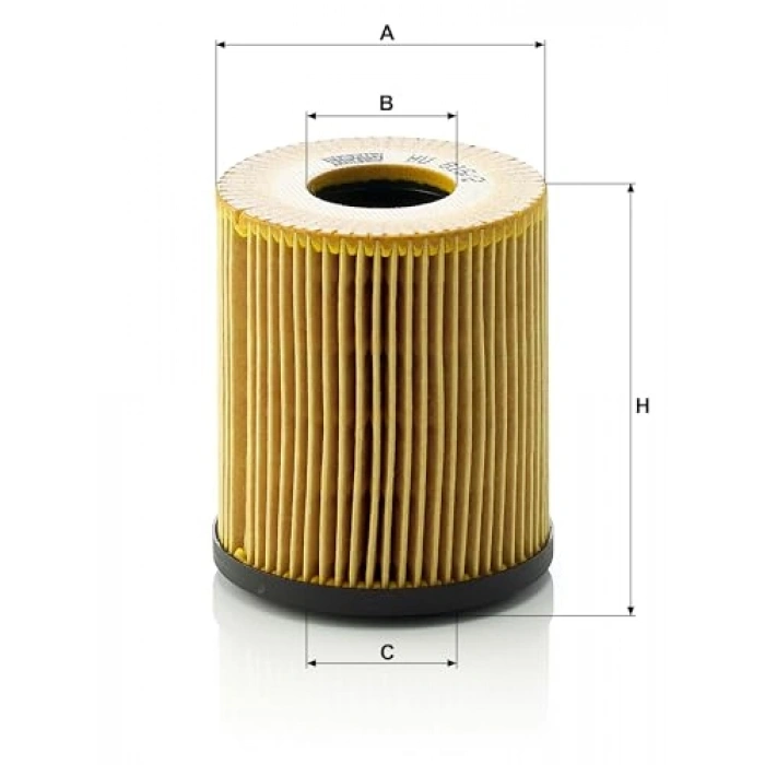 MANN-FILTER Yağ Filtresi HU 816/2 x (BMW)