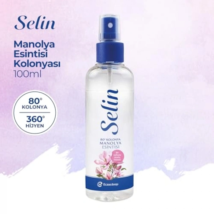 Manolya Kokulu Kolonya, 100 ml, Ferahlatıcı ve Rahatlatıcı