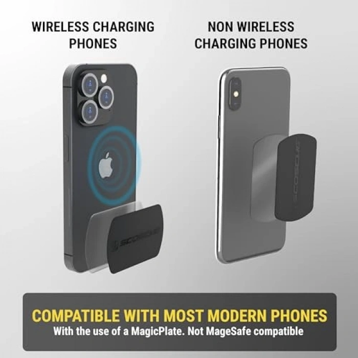Manyetik Araç Telefon Tutucu, Havalandırma Deliği ile Kullanım