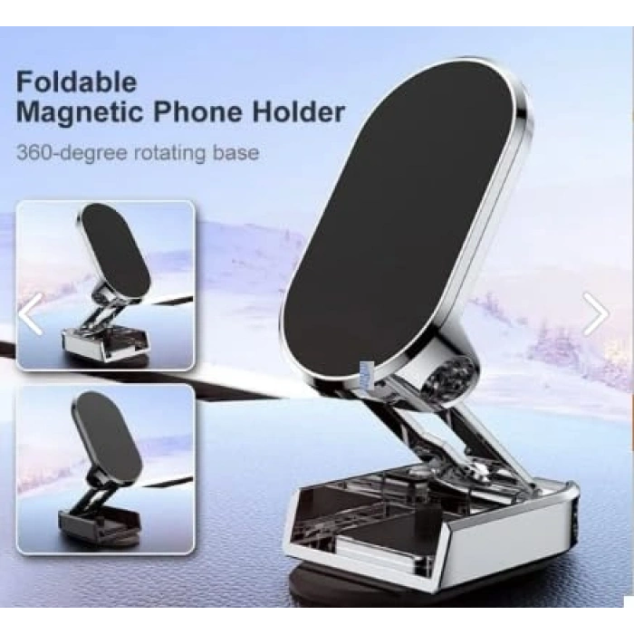 Manyetik Katlanır Telefon Tutucu, Güçlü Araç İçi