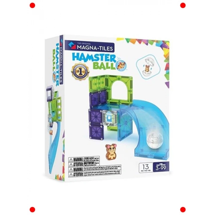 Manyetik Yapı Seti - 13 Parça Eğlenceli Top
