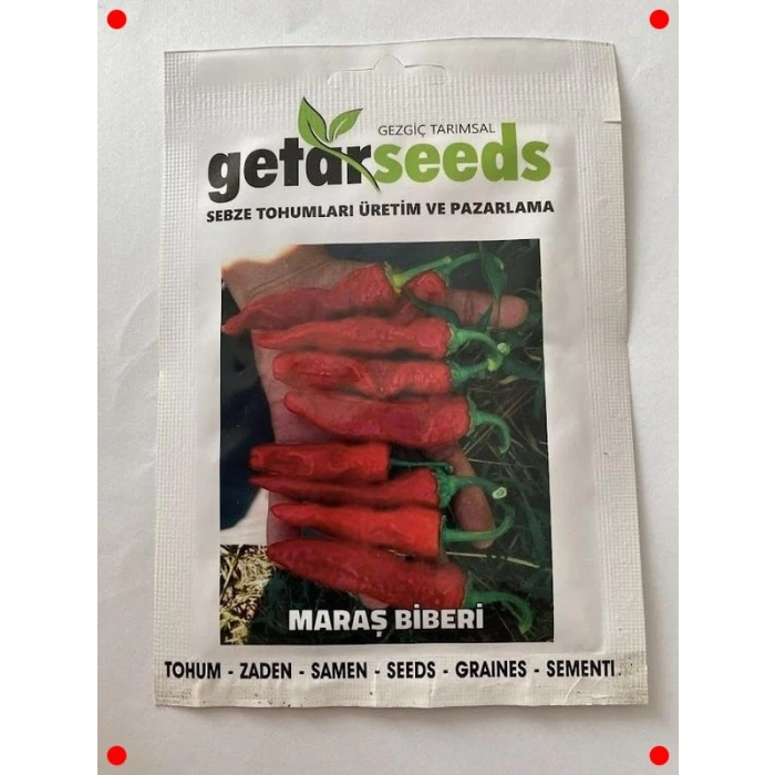 Maraş Biberi Tohumu - 5 gr - Geleneksel Lezzet