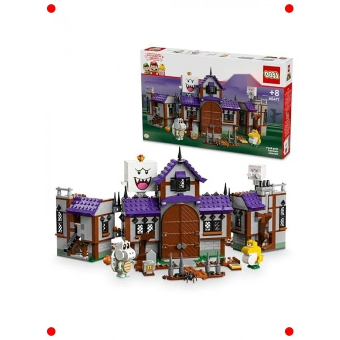 Mario King Boo Perili Köşk Yapım Seti (932 Parça)