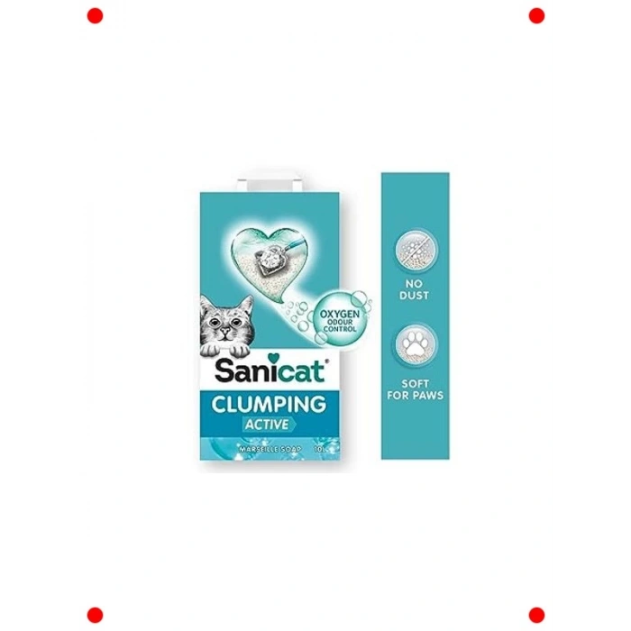 Marsilya Sabunlu Topaklanan Kedi Kumu 10 Litre