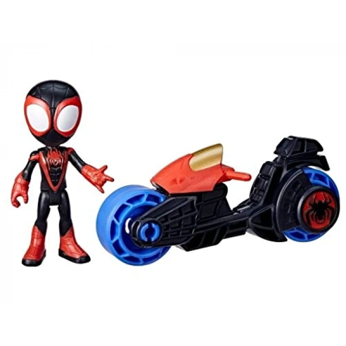 Marvel , les Mles: Spider-Man Motosikletli Aksiyon Figürü