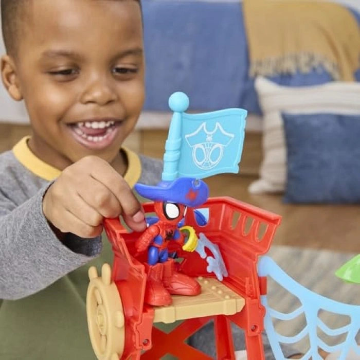 Marvel  Oyuncakları Su Ağları Spidey Adası, Spider-Man Oyun Seti