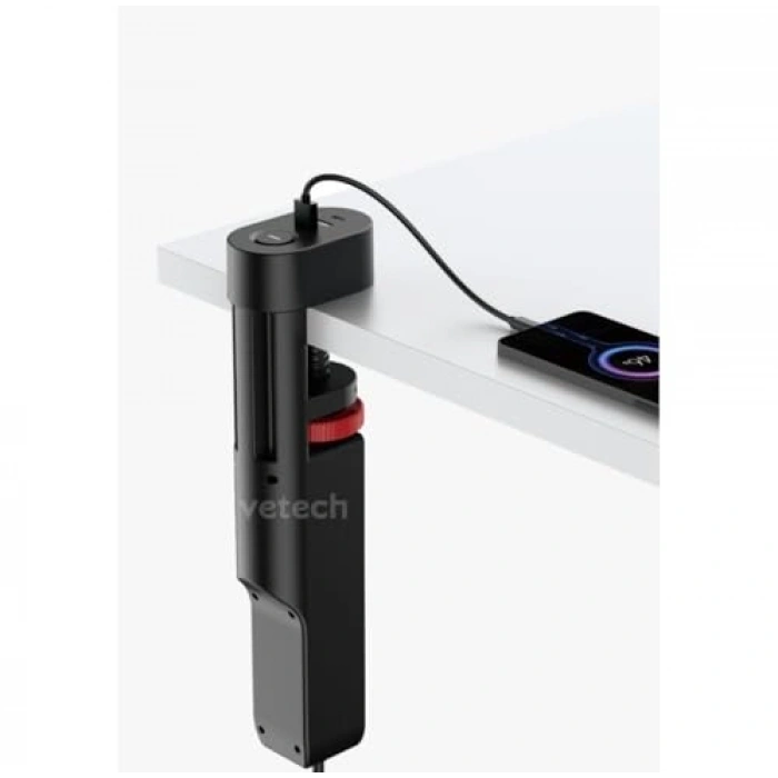 Masa Kenarı Ayarlanabilir 3 Priz + 2 USB + 1 Type C Girişli Priz