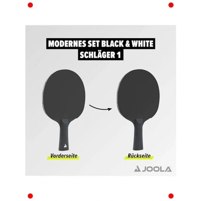 Masa Tenisi Raket ve Top Seti - 2 Raket + 8 Top