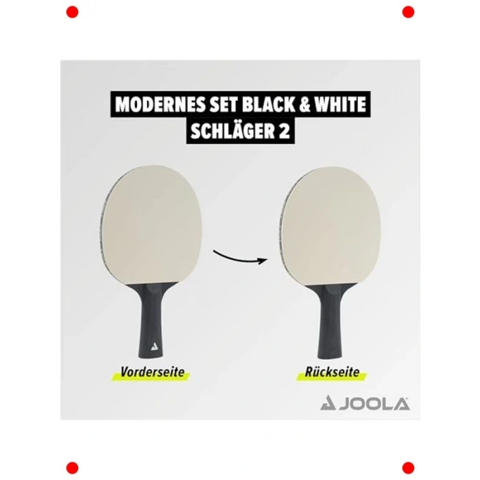 Masa Tenisi Raket ve Top Seti - 2 Raket + 8 Top